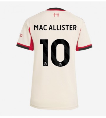 Liverpool Alexis Mac Allister #10 Udebanetrøje Dame 2025-26 Kortærmet